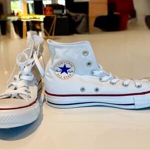 Converse Chuck Taylor All Star High Top - Optical White - Size 7
